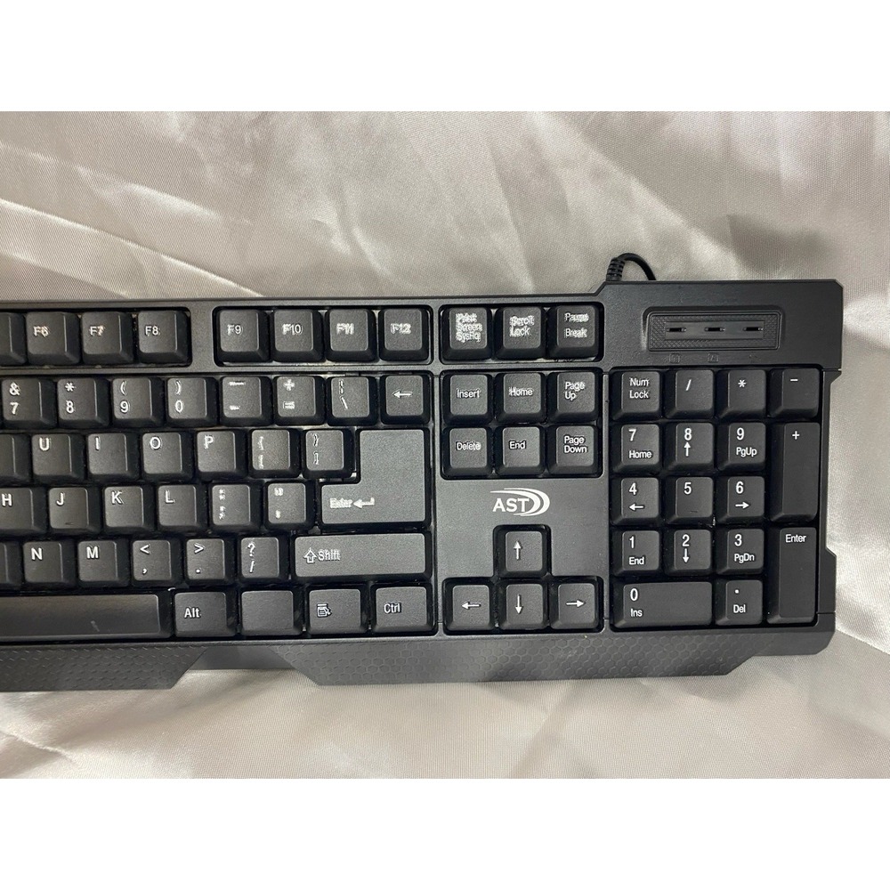 AST Wired USB Keyboard Kin-16, Tested/working - Picture 3 of 16